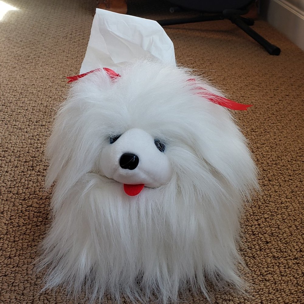 Tissue (Kleenex) box cover.